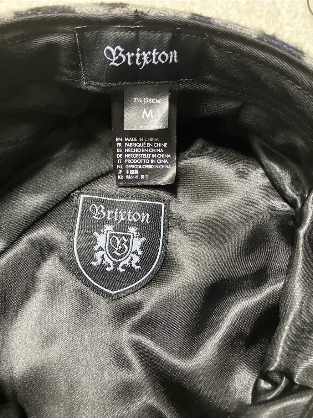 New! Brixton Leopard Conductor Cap - Picture 5 of 5
